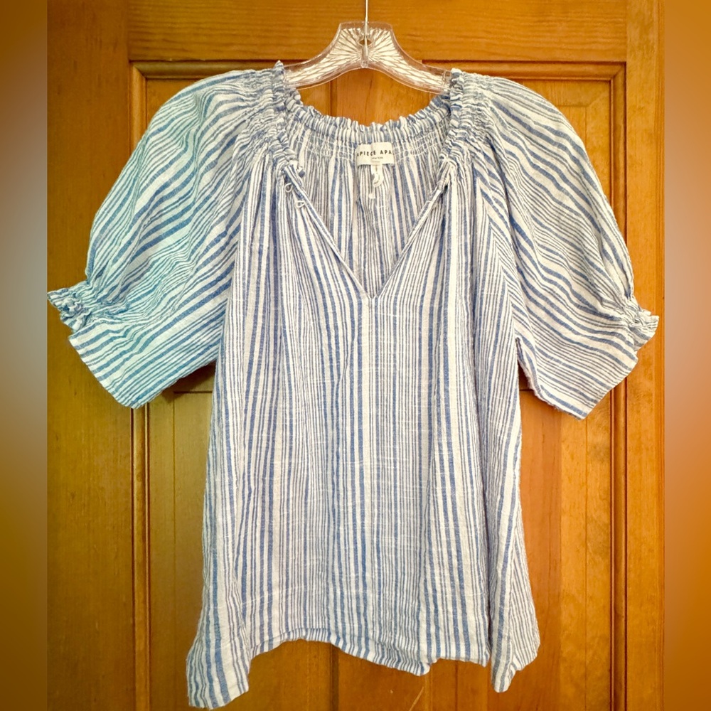 Apiece Apart Casin Seaside Stripe Top